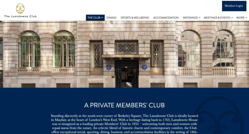 The Lansdowne Club